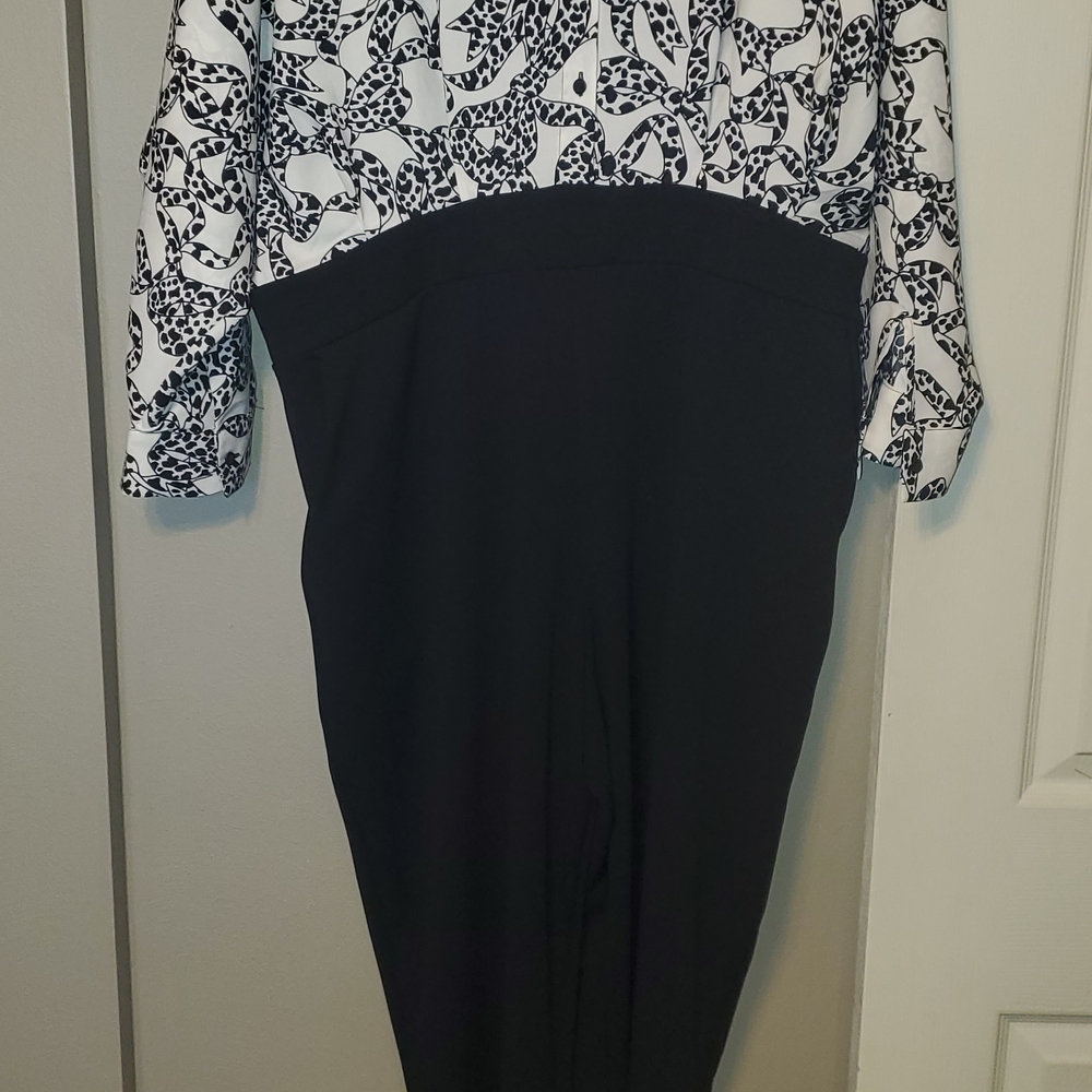 Express Monochrome Patterned Jumpsuit